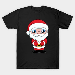 Cute Santa, Xmas, Christmas, Santa Claus T-Shirt